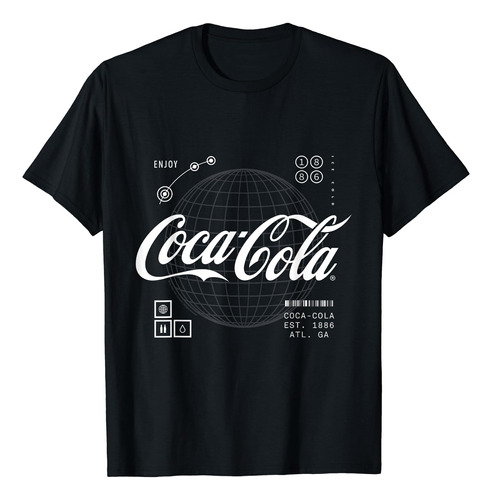 Coca-cola - Camiseta Con Logotipo Hud