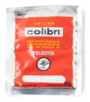 Comprar Anilinas Colibri Poliester X 20 Gs Todos Los Colores