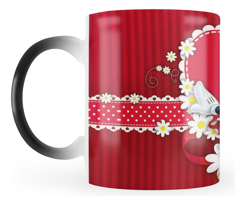 Caneca Mágica Mickey E Minnie Mod 2