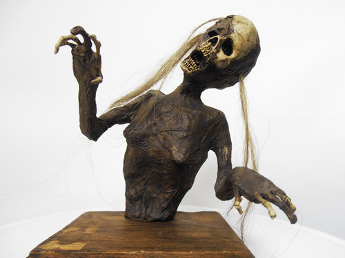 Esculturas The Walking Dead, Hechas A Mano, ¡ De Colección !