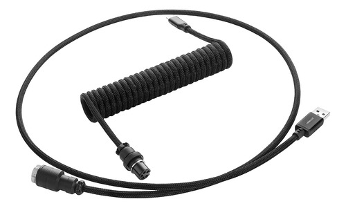 Cable De Teclado En Espiral Cablemod Pro (negro Medianoche,
