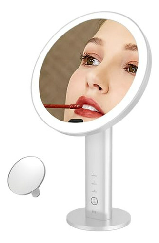 Eko Imira - Espejo Con Sensor De Maquillaje Iluminado De 8  