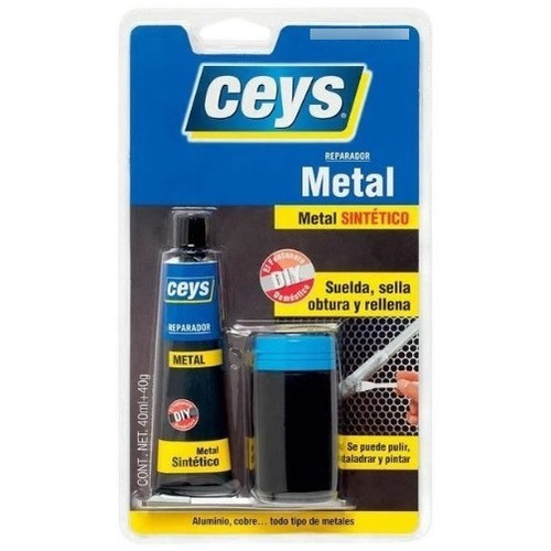 Reparador De Metales Negro Ceys Suelda Todo Tipo De Metales