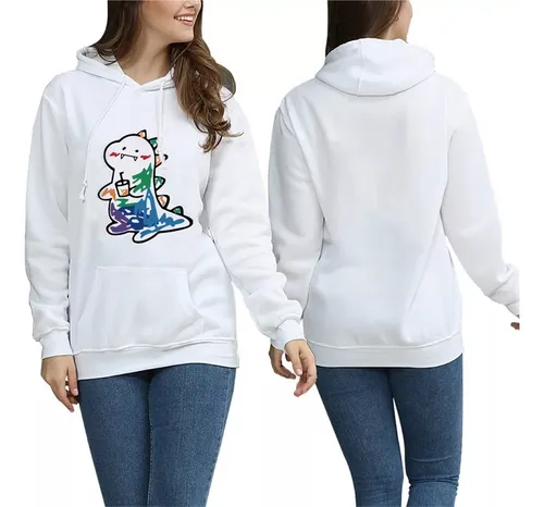 Sudadera para personalizar blanca sin capucha