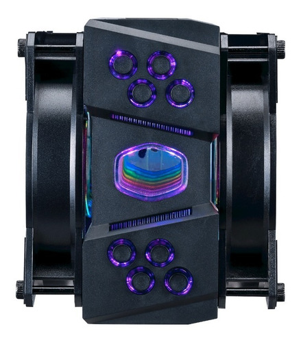 Imagen 5 de 10 de Cpu Fan Coolermaster Masterair Ma410m Argb Amd Intel