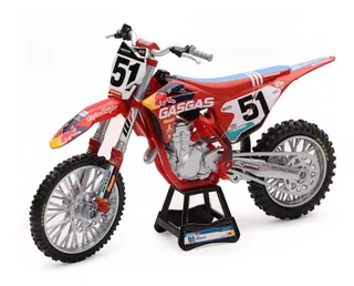 Moto Escala 1/12 Gas Gas Mc 450f Justin Barcia Motocross