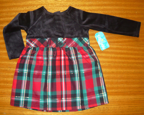 Vestido Importado Nena Fiesta Evento Invierno M/ Largas 24m