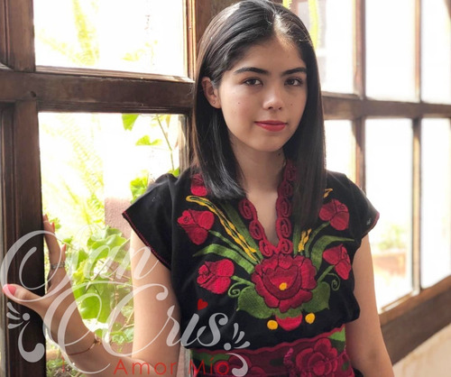 Imagen 2 de 10 de Lote 26 Blusas Artesanal Típica Mexicana Bordada Chiapas X.