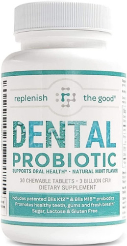 Replenish The Good Suplementos Probióticos Dentales Con Blis