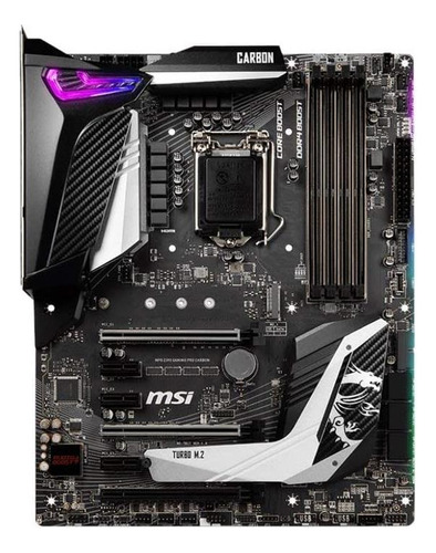 Msi Intel Z390 Gaming Pro Carbon Atx Ddr4-sdram