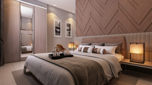 Imagem 6 de 20 de Lançamento Frente Ao Mar Com 2 Dormitórios, 2 Vagas, Sacada Gourmet, Lazer Completo, Alto Padrão, Em Praia Grande No Jardim Real Próximo Ao Flòrida!!! - Ap00561 - 70506222
