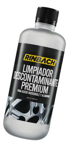 Limpiador Premium Acero Inoxidable Y Aluminio 250ml Rinbach®