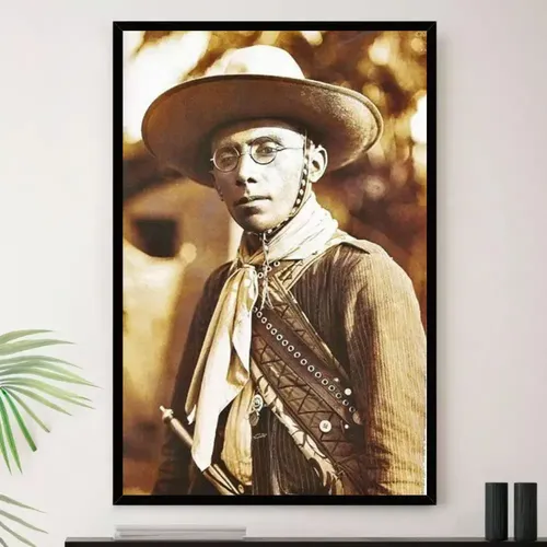 Quadro Lampião Real Antiga Nordeste Decorativo A4 23x33cm