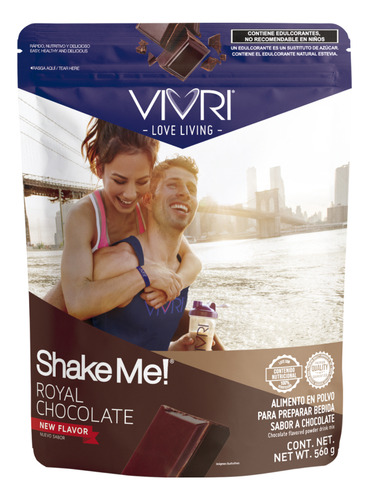Vivri Shake Me! Royal Chocolate Sustituye La Comida