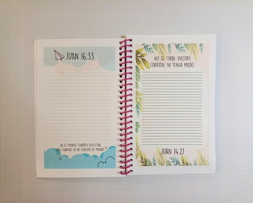 Kit 3 Libretas Con Separador Con Mensaje Bíblico Para Mamá Varios