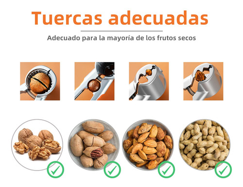 Herramienta Cascanueces, Pinza Para Nueces, Fabricado En