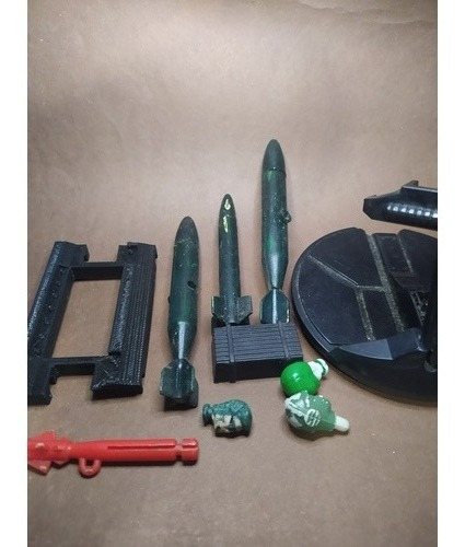 Comandos Em Ação Gijoe E Afins Lote De Peças E Acessórios (Usado)