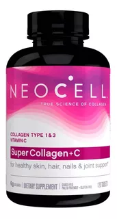 Neocell Super Collageno + Vitamina C Con Biotina 120