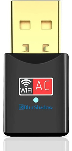 Blushadow Usb Wifi Adaptador   Dual Band 2.4g/5g Mini Wi-fi 