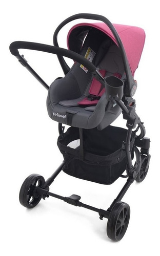 Carriola De Bebe Prinsel Prima Ts Portabebe/autoasiento