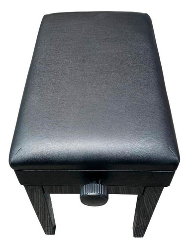 Sillín De Piano Walters Ajustable Negro
