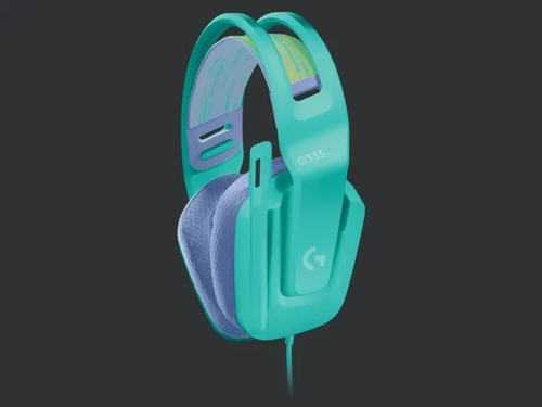 Audifono Gamer Logitech G335 Menta Pc/ps4/switch/xbox Color Celeste