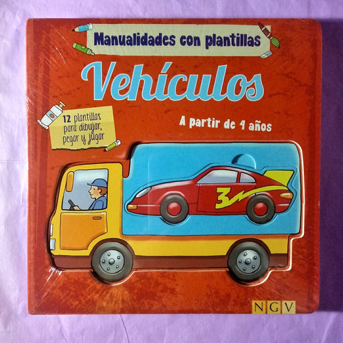 Vehículos. Manualidades Con Plantillas. (libro Infantil) E