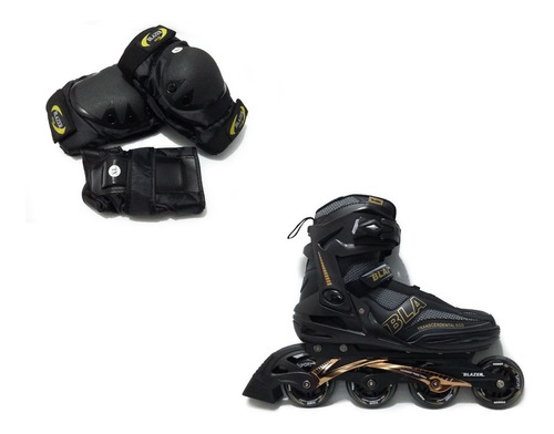 Patines  Profesionales De Fitness Y Protecciones + Regalo