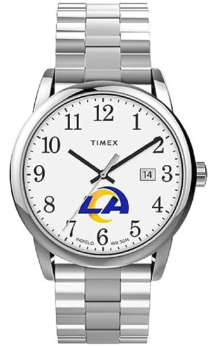 Reloj Timex Easy Reader 38mm Para Hombre - Los Angeles Rams