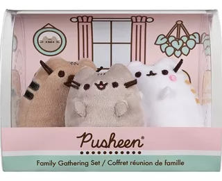 Peluche Pusheen Familia De Colección .