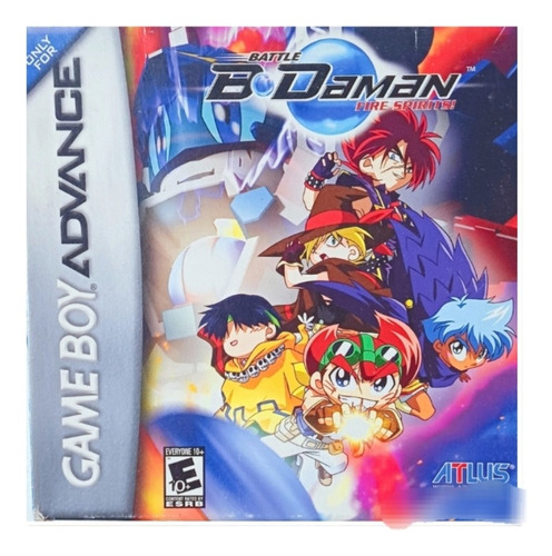 Battle B-daman Fire Spirits Game Boy Advance 