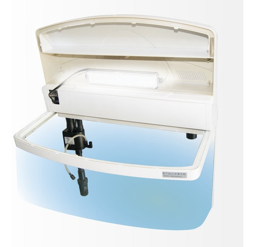 Imagen 4 de 6 de Pecera Con Mueble Filtro Humedo-seco Y Luz Led- Tvirtual-
