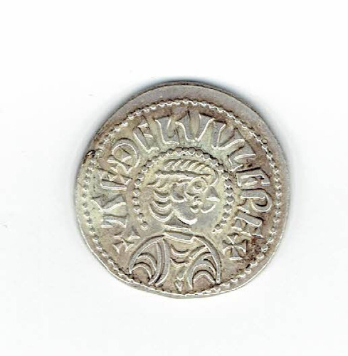 Moneda Anglosajona, Rey Aethelwulf, Siglo Viii D.c. Jp (Usado)