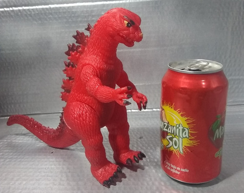 Figura Godzilla Bootleg Plastico Suave