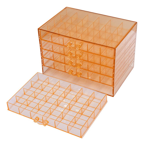 Organizador De Joyería Organización 5 Canteros Naranja