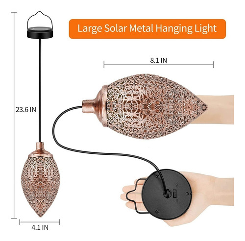 Lámpara Impermeable Para Jardín Exterior I Con