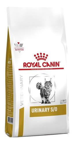Imagen 1 de 1 de Alimento Royal Canin Veterinary Diet Urinary S/O para gato adulto sabor mix en bolsa de 7.5 kg