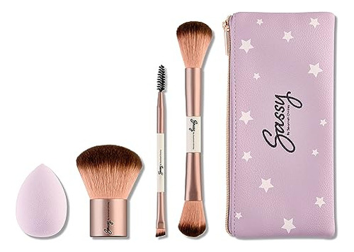 Kit De Cepillo Sassy - Kit De Herramientas De Belleza Para M