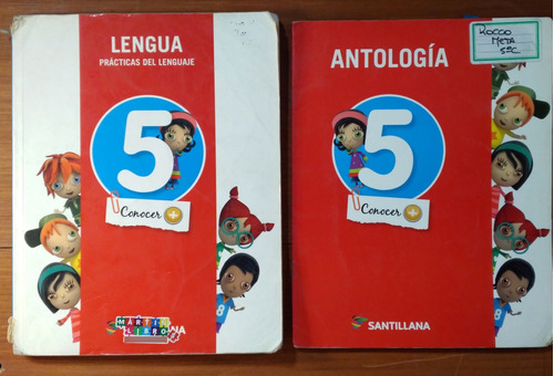 Antologia Lengua 5 Practicas Lenguaje -conocer + -santillana
