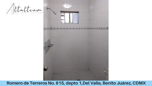 Vendo Departamento En Romero De Terreros 615, Código 2, Col Del Valle Nte, Benito Juárez, Del Valle Nte, Cdmx Pfg25di