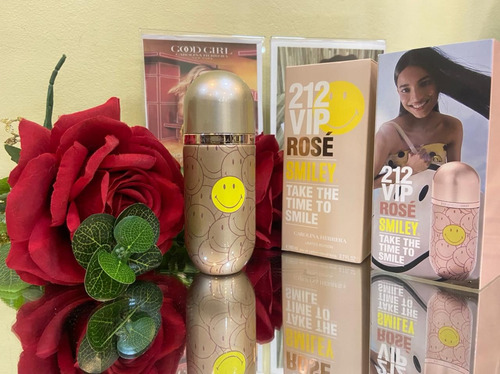Perfume 212 Vip Rose Smiley Women