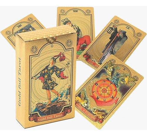 Baraja De Tarot Dorado The Fool