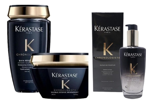 Cofre Kit De Regalo Kerastase Chronologiste - 3 Productos