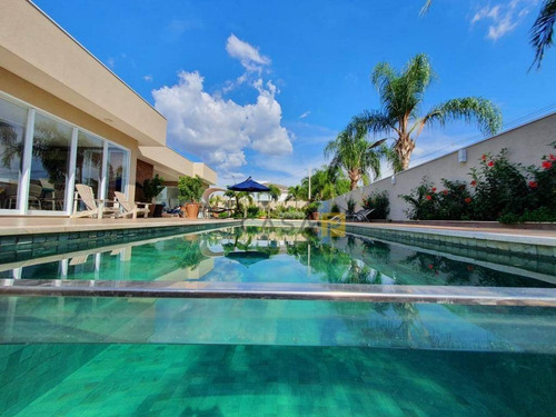 Casa Com 4 Dormitórios À Venda, 450 M² Por R$ 5.000.000,00 - Condomínio Terras De Siena - Santa Bárbara D'oeste/sp - Ca0959