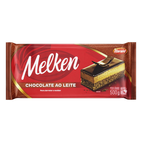 Imagem 1 de 2 de Chocolate ao Leite Harald Melken Pacote 500g