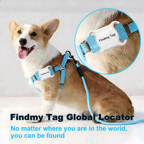 Localizador De Mascotas Impermeable Rastreador Bluetooth