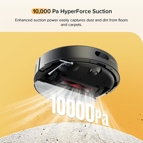 Robot Vacuum And Mop Combo Roborock Q7 M5 10,000pa Black