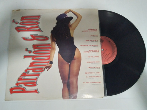 Parrandón Y Ron Lp Vinilo Sony 1995 Colombia Promocional