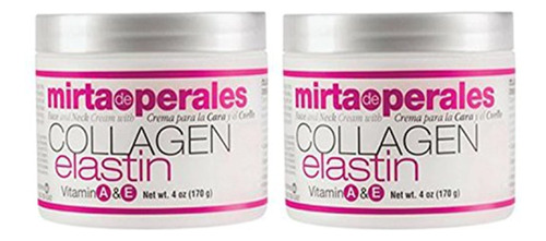 Mirta De Perales Crema De Elastina De Colageno 4 Onzas. Paqu