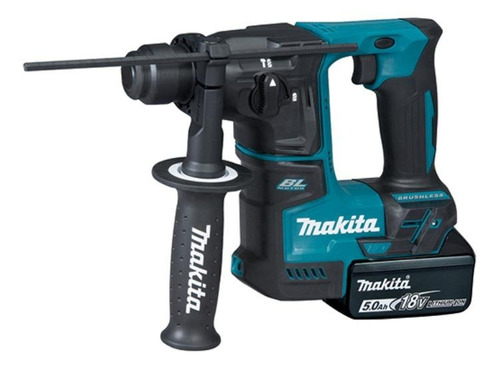 Martelete eletropneumático Makita DHR171RTJ sem fio azul